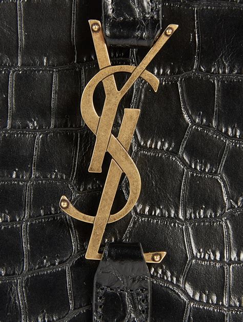 ysl hobo bag in crocodile-embossed shiny leather|Nordstrom Rack Pacific Commons Shopping Center.